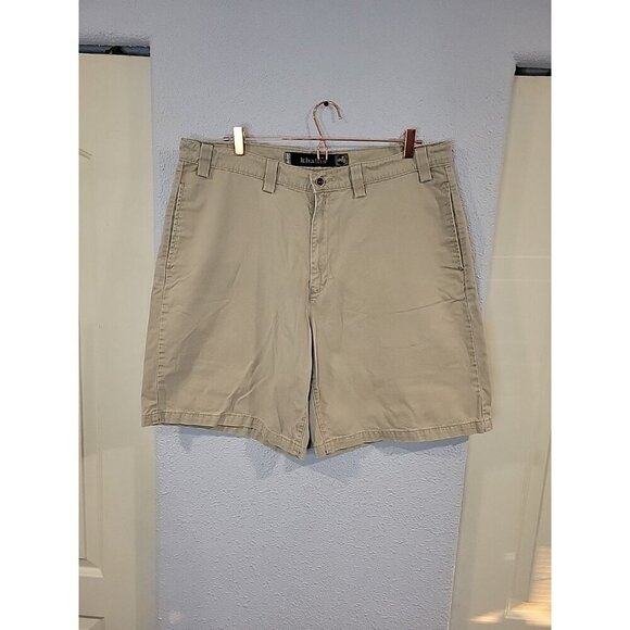 Vintage Levi’s Silvertab Khaki Shorts Men’s Sz 38 Waist 9” Inseam Y2K '98 Preppy - Picture 1 of 7